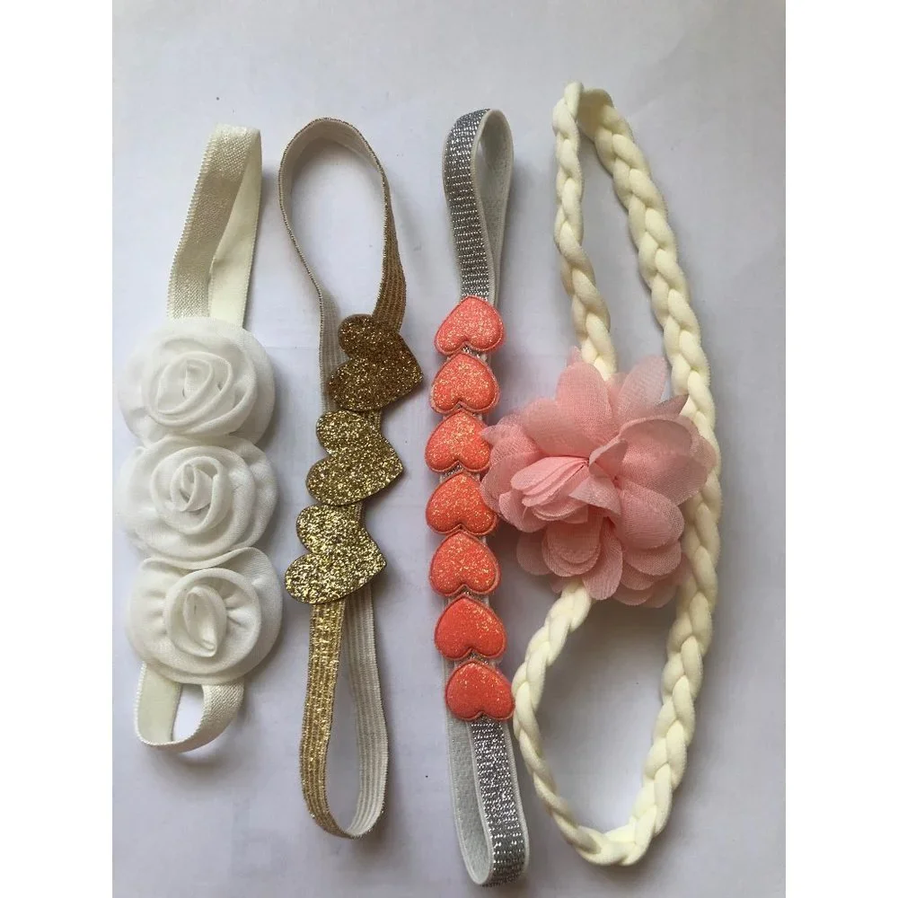 Set of 4 Baby Headbands